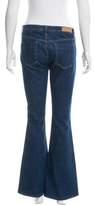 Thumbnail for your product : Victoria Beckham Mid-Rise Flared Jeans