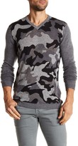 Thumbnail for your product : Autumn Cashmere Camo Inked Cashmere Sweater