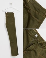 Thumbnail for your product : ASOS DESIGN skinny jeans in khaki