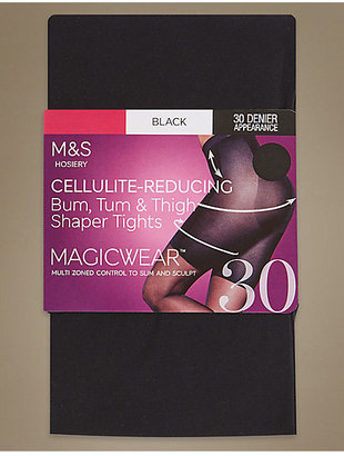 M&S Collection 30 Denier MagicwearTM Secret SlimmingTM Cellulite Reducing Tights