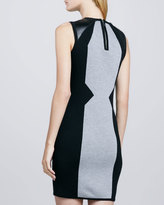 Thumbnail for your product : Milly Two-Tone Knit Dress