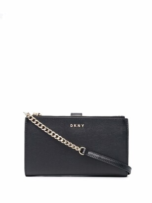 DKNY Bryant leather wallet crossbody bag