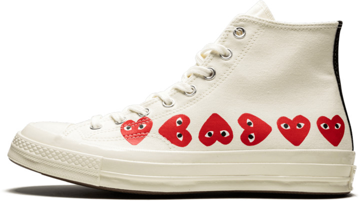 converse comme des garcons size 3