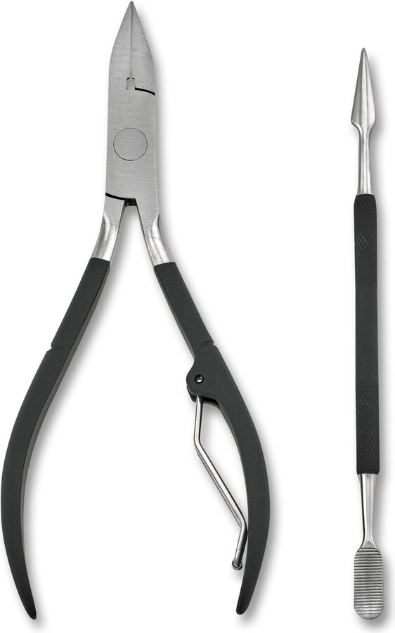 Japonesque Soft Touch Toenail Clipper & Cuticle Pusher