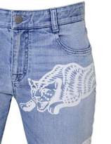 Thumbnail for your product : Stella McCartney Printed Organic Denim Jeans