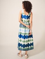 Thumbnail for your product : Marks and Spencer Pure Cotton Printed Maxi Waisted Dress