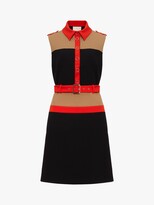 Thumbnail for your product : Damsel in a Dress Alondra Colourblock Shirt Dress, Navy/Multi