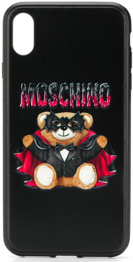 Moschino Teddy Print Iphone Xs Max Case Shopstyle Tech Accessories
