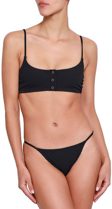 Tori Praver Swimwear Marais Ribbed Low-rise Bikini Briefs