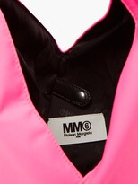 Thumbnail for your product : MM6 MAISON MARGIELA Japanese Small Padded Canvas Shoulder Bag - Pink