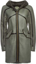 Thumbnail for your product : Mr & Mrs Italy Leather Parka with Shearling