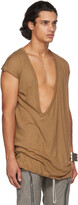 Thumbnail for your product : Rick Owens Brown Dylan T-Shirt