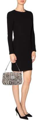 Tiffany & Co. Snakeskin Hadley Shoulder Bag
