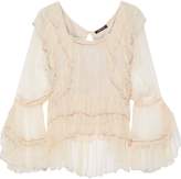Thumbnail for your product : Love Sam Ruffled Georgette Blouse
