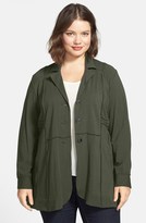 Thumbnail for your product : Nic+Zoe Seamed Riding Jacket (Plus Size)
