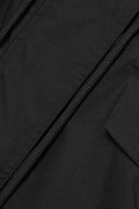 Moncler Tevennec Hooded Shell Coat - Black