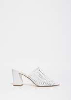 Thumbnail for your product : Maryam Nassir Zadeh Manuela Mule White Calf
