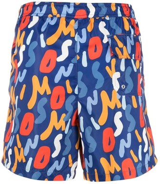Missoni Logo-Print Swim Shorts