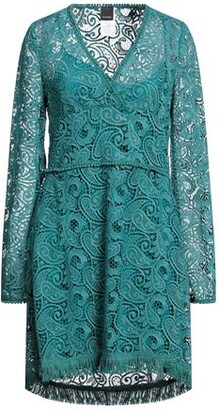 ワンピース PINKO 'Fantasy net' dress Green 15199955GI_14_f.jpg