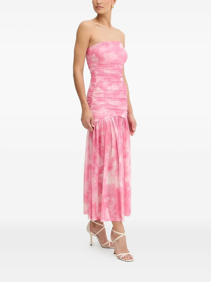 Bardot Solana tie-dye midi dress