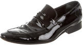 Thumbnail for your product : Christian Dior Patent Leather Semi-Pointed Toe Loafers