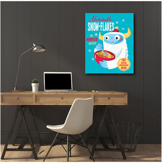 Courtside Market Abominable Snowflakes Gallery-Wrapped Canvas Wall Art