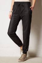 Thumbnail for your product : La Fee Verte Banded Leather Joggers