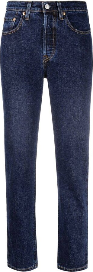 Levi's High-Rise Straight Jeans