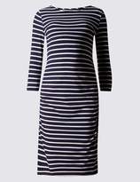 Thumbnail for your product : Marks and Spencer Maternity Striped Dress with Modal