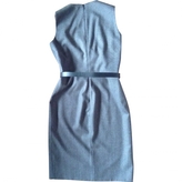 Thumbnail for your product : Gucci Grey Dress With A Leather Belt