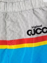 Thumbnail for your product : Gucci Children Logo-Print Swim Shorts