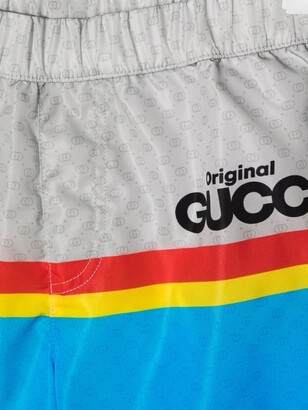 Gucci Children Logo-Print Swim Shorts
