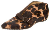 Thumbnail for your product : Walter Steiger Suede-Trimmed Ponyhair Booties