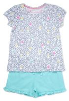 Thumbnail for your product : Marks and Spencer Pure Cotton Bunny Print Short Pyjamas (1-7 Years)