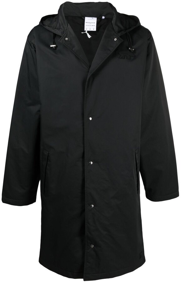 Puma x Maison Kitsune hooded raincoat - ShopStyle Jackets