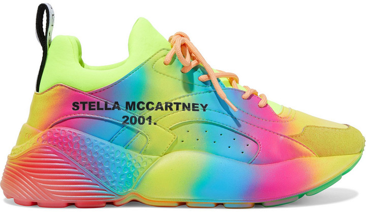 stella mccartney neon sneakers