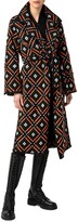 Thumbnail for your product : Akris Tile-Patterned Wool Trench Coat