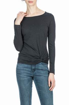 Lilla P Long Sleeve Twisted Top