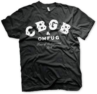 CBGB & OMFUG Logo Official Mens T-Shirt