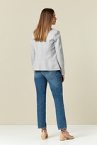 Thumbnail for your product : Wallis Grey Faux Leather Jacket