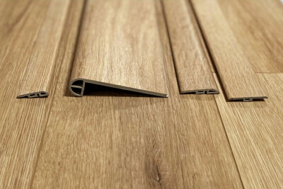 Majesta Vinyl 0.2" Thick x 1.75" Wide x 94" Length T-Molding in Brown