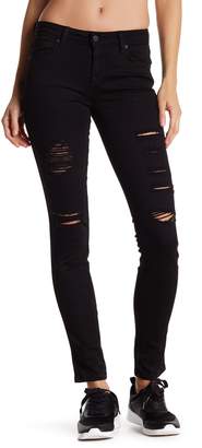 Genetic Los Angeles Shya Distressed Black Skinny Jeans