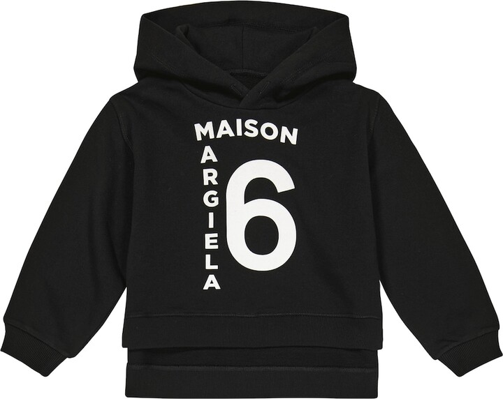 MM6 MAISON MARGIELA Kids Printed cotton hoodie