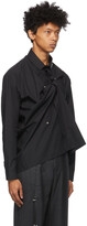 Thumbnail for your product : Heliot Emil Black Warped Shirt