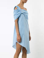 Thumbnail for your product : Baja East asymmetric striped dress