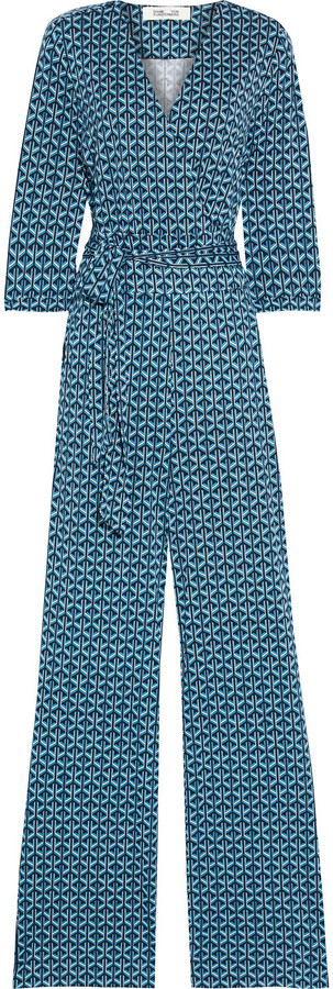 dvf silk jumpsuit