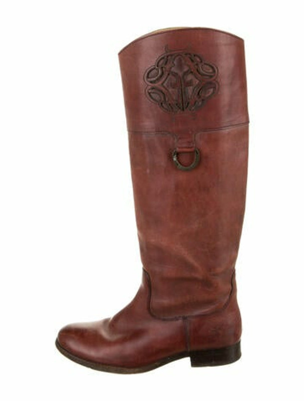 Frye Leather Riding Boots Brown ShopStyle