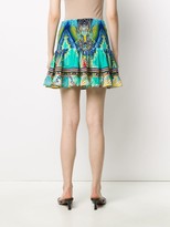 Thumbnail for your product : Camilla Reef Warrior-print silk skirt