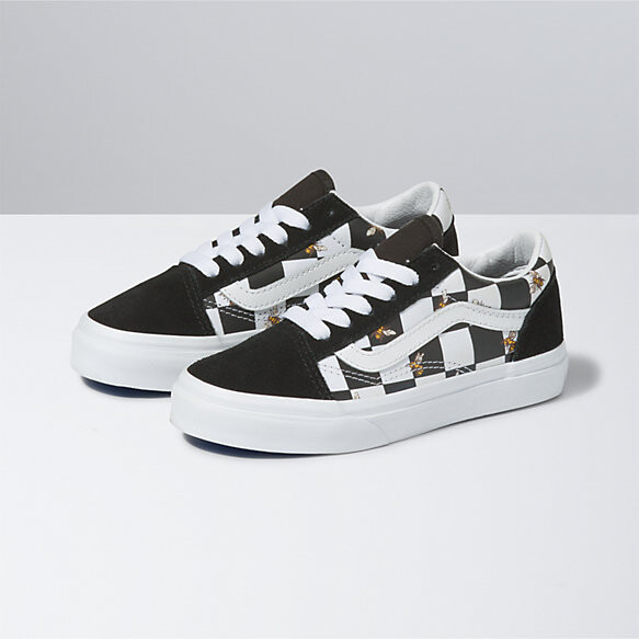 vans bee check old skool