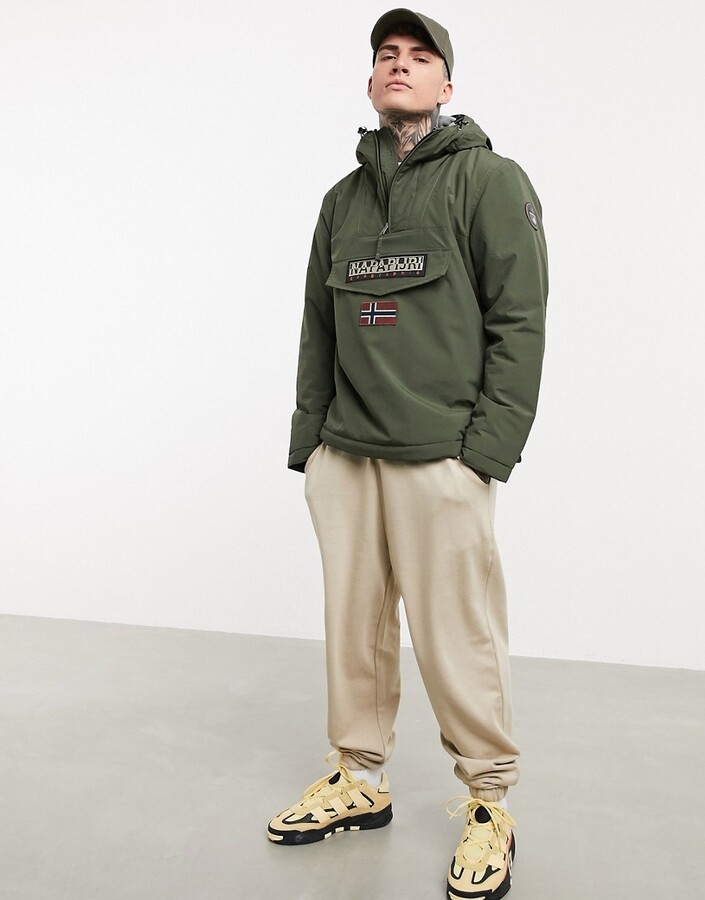 napapijri khaki jacket